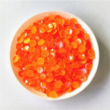 Load image into Gallery viewer, Rhinestones Crystal AB - Glow in the Dark - Noctilucent Fluorescence - diff. Colors 1440 pcs