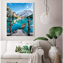 Load image into Gallery viewer, Lake Scenerys - DIY 5D Full Diamond Painting - diff. Variations