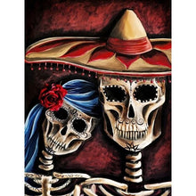 Load image into Gallery viewer, The Death And Catrinas - DIY 5D Full Diamond Painting