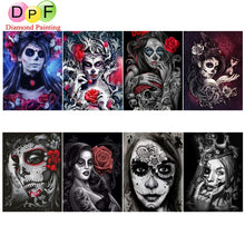 Load image into Gallery viewer, La Catrinas - DIY 5D Full Diamond Painting - different Variants