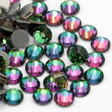Load image into Gallery viewer, Rhinestones Crystal - Green Flame 1440pcs