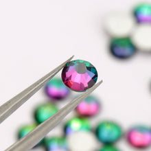 Load image into Gallery viewer, Rhinestones Crystal - Green Flame 1440pcs