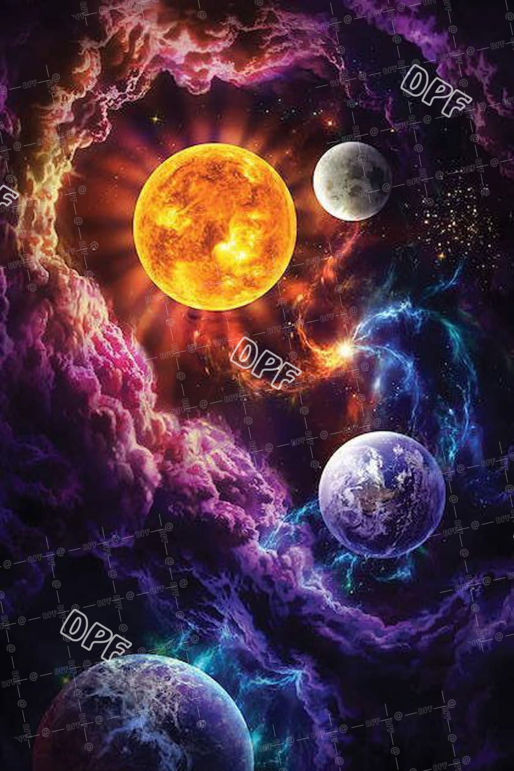 Galactic 006-014  DIY 5D Diamond Painting