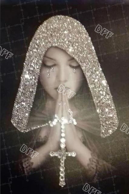 Praying 006-029  DIY 5D Diamond Painting