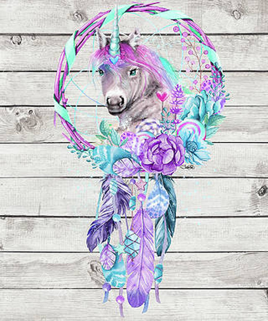 Dream Catcher Unicorn 009-029 DIY 5D Diamond Painting