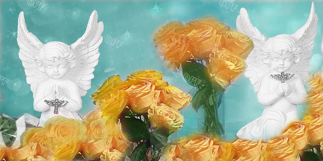 Yellow Angel Dream 05-003-22 DIY 5D Diamond Painting
