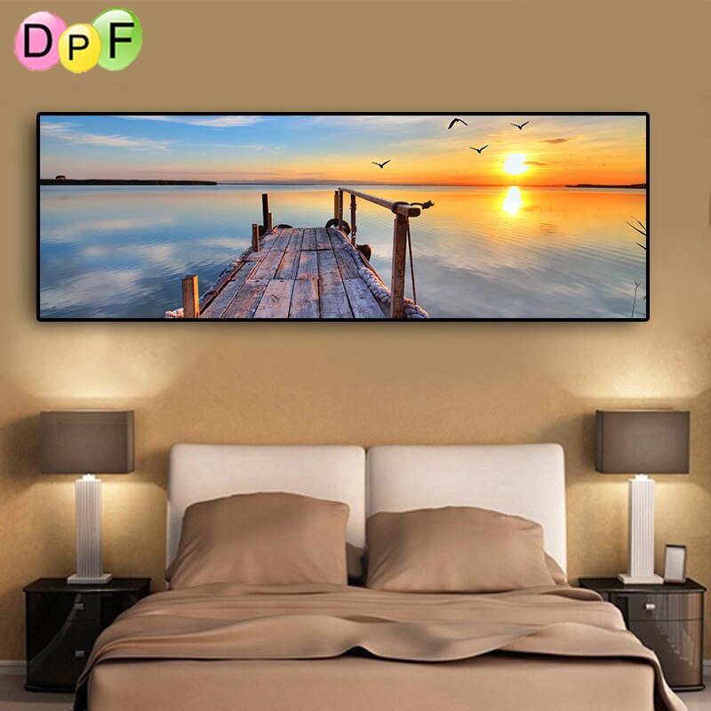 Lakeside Scenery - DIY 5D Full Diamond Painting