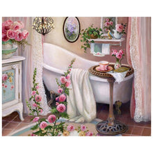 Load image into Gallery viewer, Bathroom - DIY 5D Full Diamond Painting - dif. variants
