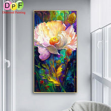 Load image into Gallery viewer, White Poppy - DIY 5D Full Diamond Painting

