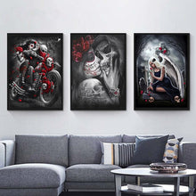Load image into Gallery viewer, The Death And Catrinas - DIY 5D Full Diamond Painting
