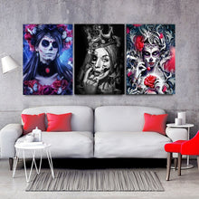 Load image into Gallery viewer, La Catrinas - DIY 5D Full Diamond Painting - different Variants
