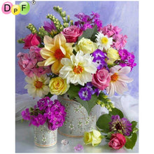Load image into Gallery viewer, Bouquet Of Flowers - DIY 5D Full Diamond Painting
