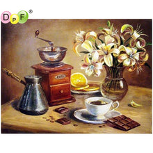 Load image into Gallery viewer, Coffee Time - DIY 5D Full Diamond Painting
