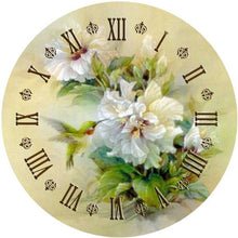 Load image into Gallery viewer, Hummingbird Clock - DIY 5D Full Diamond Painting
