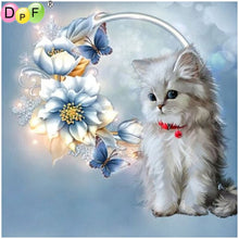 Load image into Gallery viewer, Kitty  - DIY 5D Full Diamond Painting
