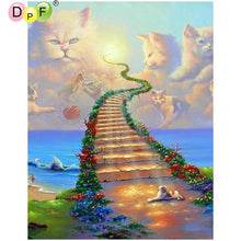Load image into Gallery viewer, Rainbow Bridge - DIY 5D Full Diamond Painting
