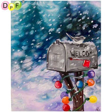 Load image into Gallery viewer, Welcome Mailbox - DIY 5D Full Diamond Painting
