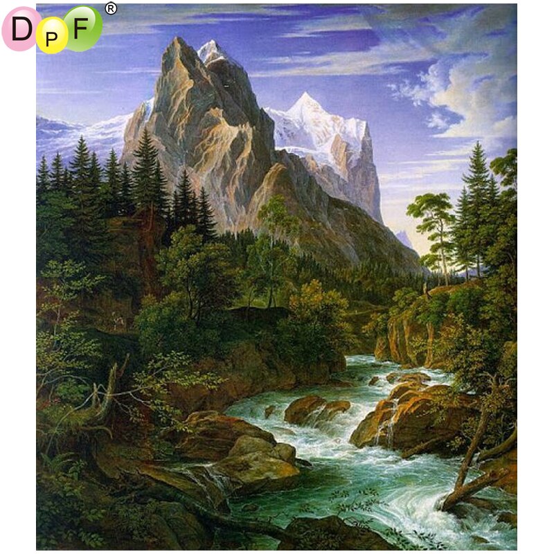 Clear Water - DIY 5D Full Diamond Painting